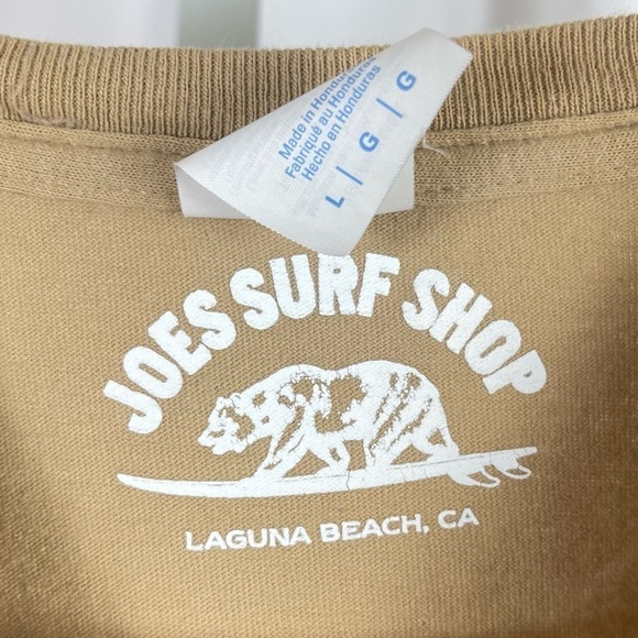 Joe's Surf Shop Large Lighthouse Beach Ocean Graphic Tee Shirt Nature Coastal - Picture 5 of 7